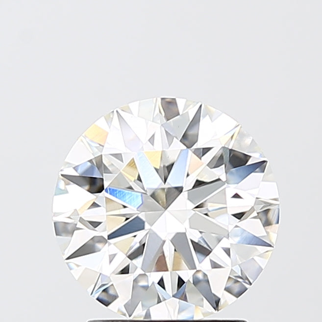 2.09 Carat Round Shaped, Ideal Cut, F Color, VVS2 Clarity, IGI Certified Lab Grown Diamond