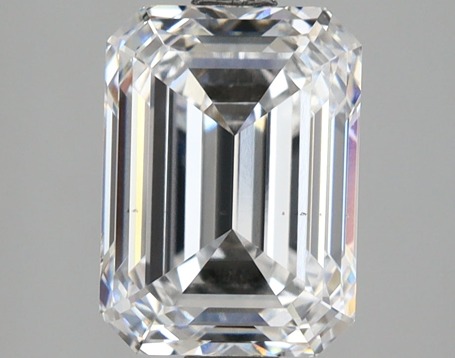 3.53 Carat Emerald Shaped, Ideal Cut, D Color, VS2 Clarity, IGI Certified Lab Grown Diamond