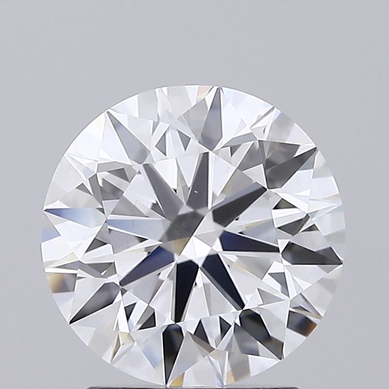 2.22 Carat Round Shaped, Ideal Cut, D Color, VVS2 Clarity, IGI Certified Lab Grown Diamond