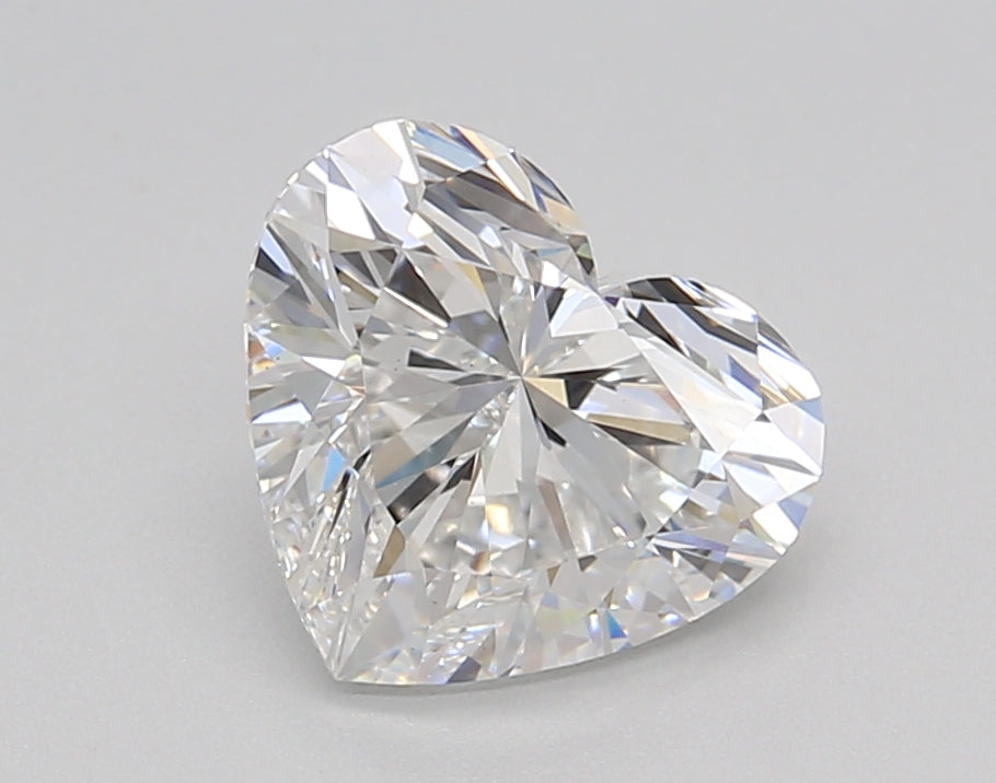 2.01 Carat Heart Shaped, Ideal Cut, F Color, VS1 Clarity, GIA Certified Lab Grown Diamond