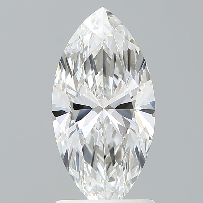 1.60 Carat Marquise Shaped, Ideal Cut, E Color, VVS1 Clarity, IGI Certified Lab Grown Diamond