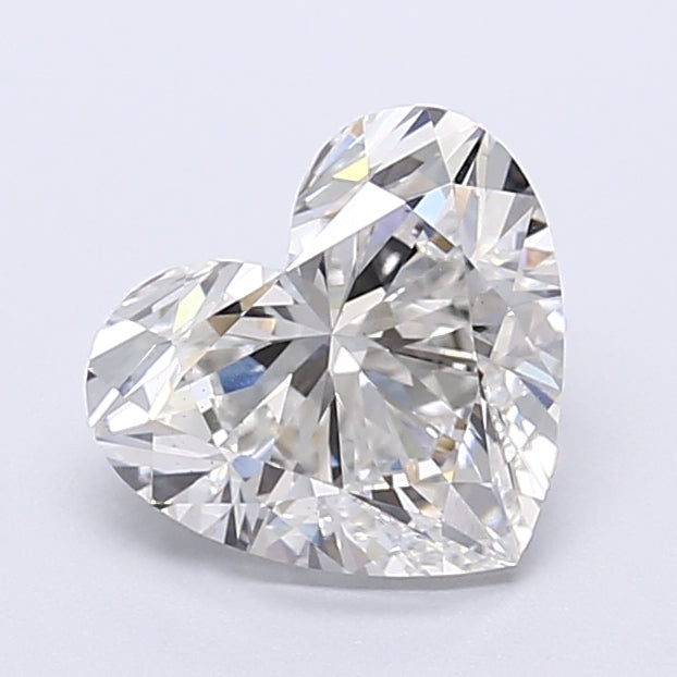 3.00 Carat Heart Shaped, Very Good Cut, F Color, VS1 Clarity, IGI Certified Lab Grown Diamond