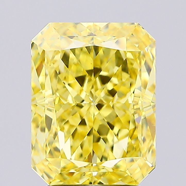 3.25 Carat Radiant Shaped, Excellent Cut, VS1 Clarity, IGI Certified Lab Grown Diamond