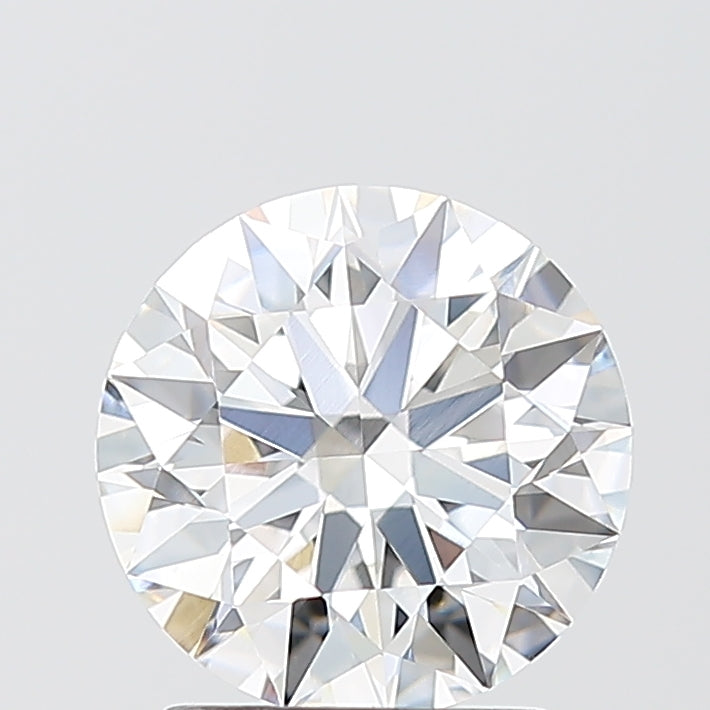 2.10 Carat Round Shaped, Ideal Cut, E Color, VVS1 Clarity, IGI Certified Lab Grown Diamond
