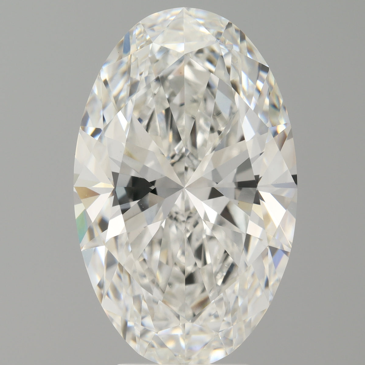 6.06 Carat Oval Shaped, Ideal Cut, E Color, VVS2 Clarity, IGI Certified Lab Grown Diamond