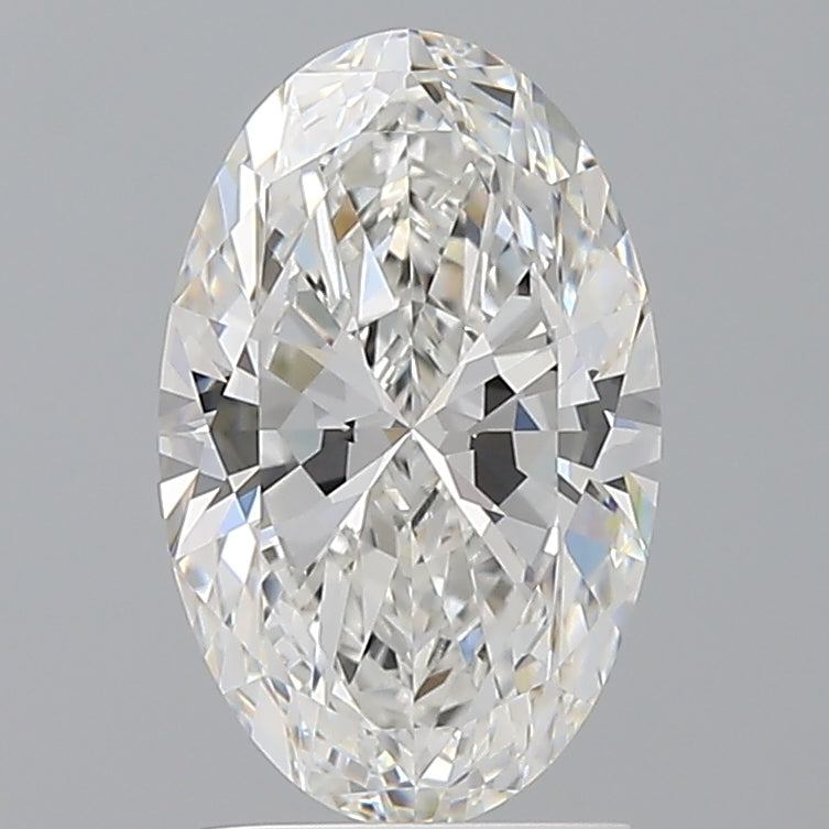 2.09 Carat Oval Shaped, Ideal Cut, F Color, VVS2 Clarity, IGI Certified Lab Grown Diamond