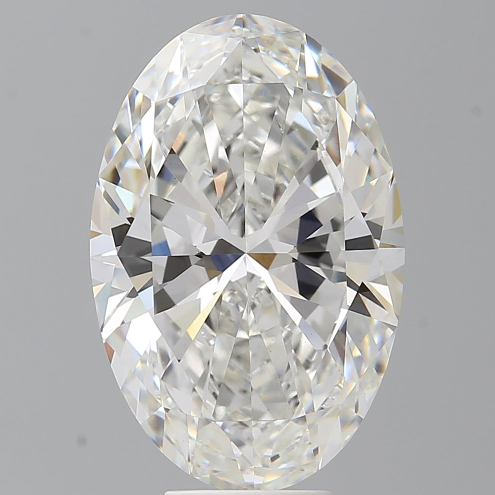 8.05 Carat Oval Shaped, Ideal Cut, E Color, VVS2 Clarity, IGI Certified Lab Grown Diamond