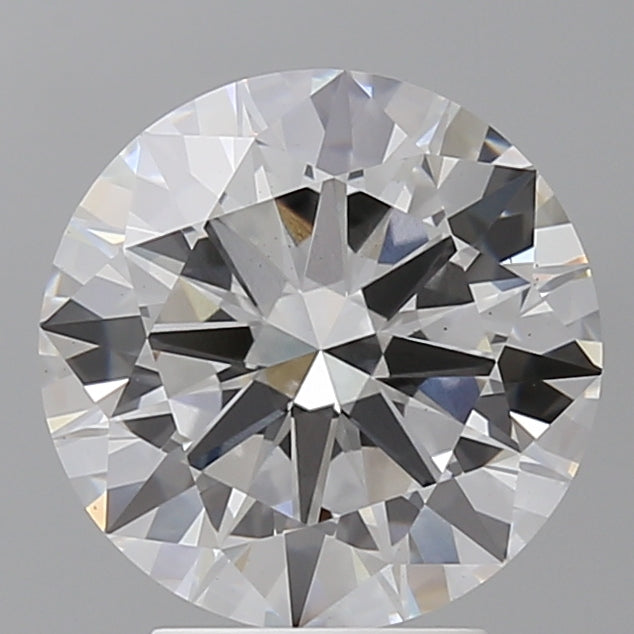 3.60 Carat Round Shaped, Excellent Cut, E Color, VS1 Clarity, IGI Certified Lab Grown Diamond