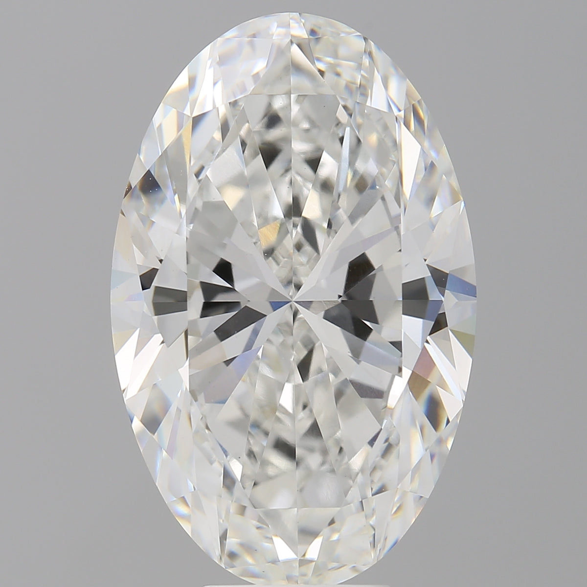 9.01 Carat Oval Shaped, Ideal Cut, F Color, VVS2 Clarity, IGI Certified Lab Grown Diamond