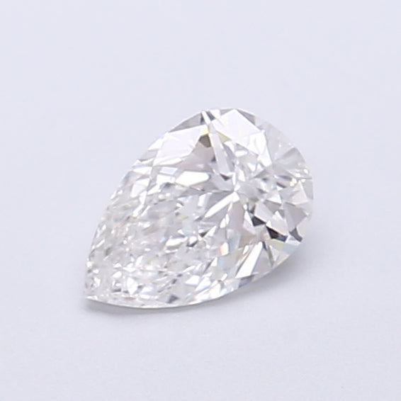 0.43 Carat Pear Shaped, Very Good Cut, D Color, VVS2 Clarity, IGI Certified Lab Grown Diamond