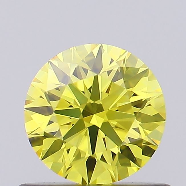 0.63 Carat Round Shaped, Ideal Cut, VVS1 Clarity, IGI Certified Lab Grown Diamond