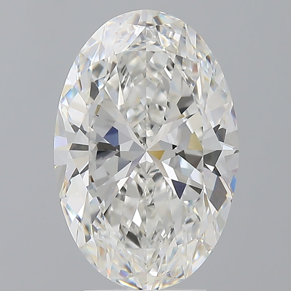 4.52 Carat Oval Shaped, Ideal Cut, E Color, VVS2 Clarity, IGI Certified Lab Grown Diamond