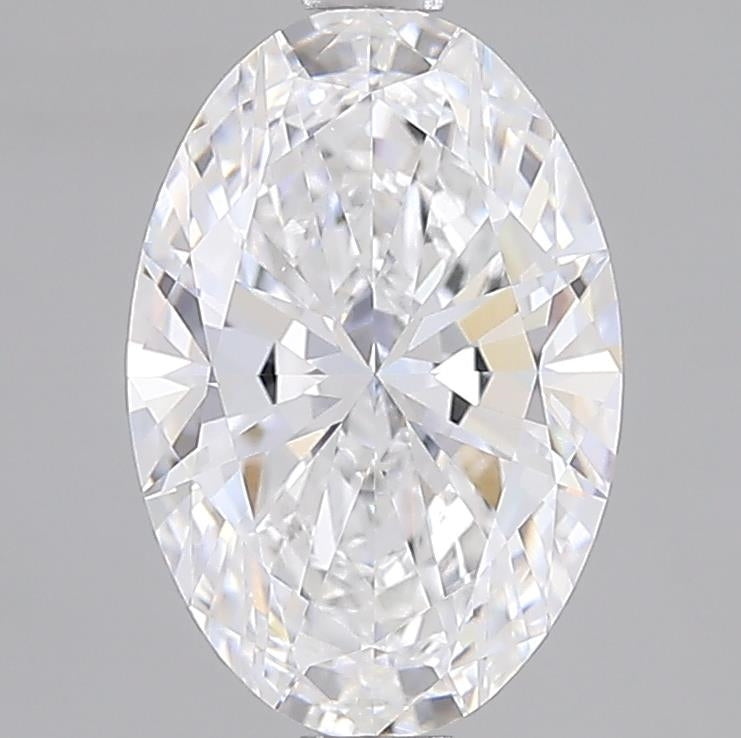 2.00 Carat Oval Shaped, Excellent Cut, E Color, VVS1 Clarity, IGI Certified Lab Grown Diamond