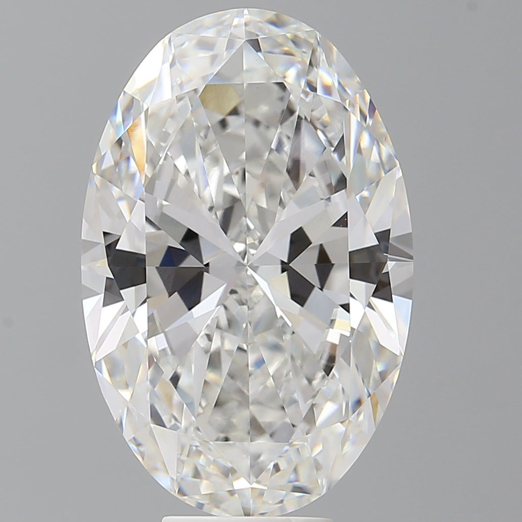9.09 Carat Oval Shaped, Ideal Cut, F Color, VVS2 Clarity, IGI Certified Lab Grown Diamond