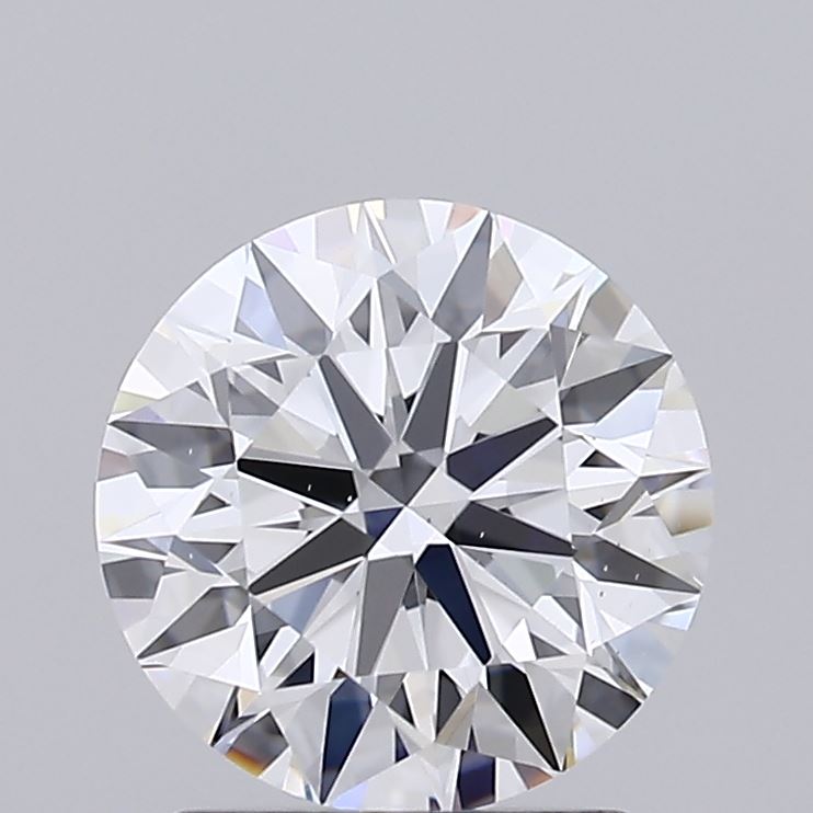 1.56 Carat Round Shaped, Ideal Cut, D Color, VS2 Clarity, IGI Certified Lab Grown Diamond