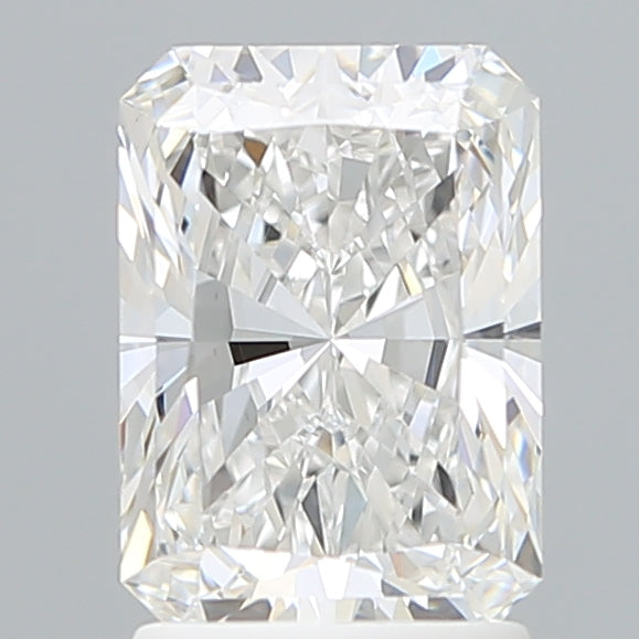 2.12 Carat Radiant Shaped, Excellent Cut, D Color, VVS2 Clarity, IGI Certified Lab Grown Diamond