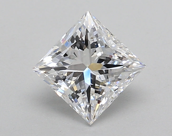 1.01 Carat Princess Shaped, Very Good Cut, D Color, VS1 Clarity, IGI Certified Lab Grown Diamond