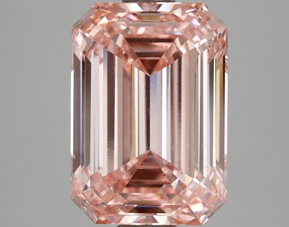 3.01 Carat Emerald Shaped, Ideal Cut, VS2 Clarity, IGI Certified Lab Grown Diamond