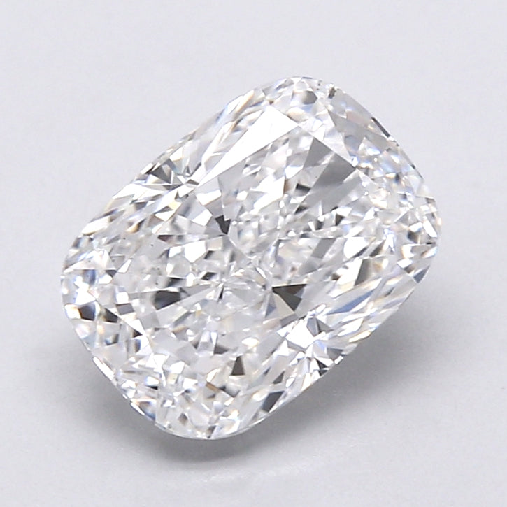 2.50 Carat Cushion Shaped, Very Good Cut, D Color, VS1 Clarity, IGI Certified Lab Grown Diamond
