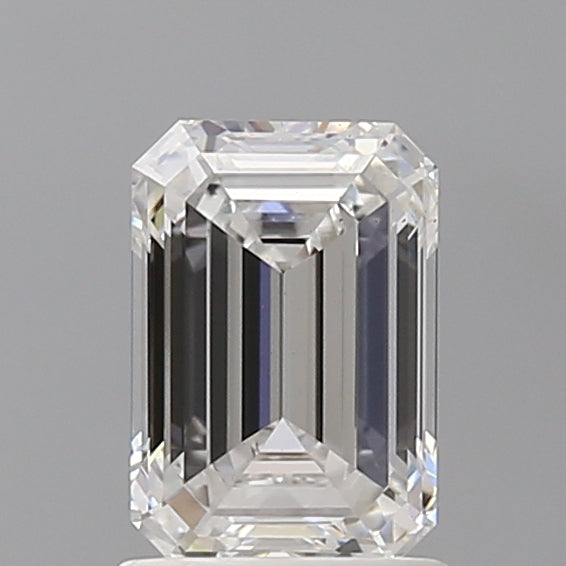 1.53 Carat Emerald Shaped, Ideal Cut, E Color, VS2 Clarity, IGI Certified Lab Grown Diamond
