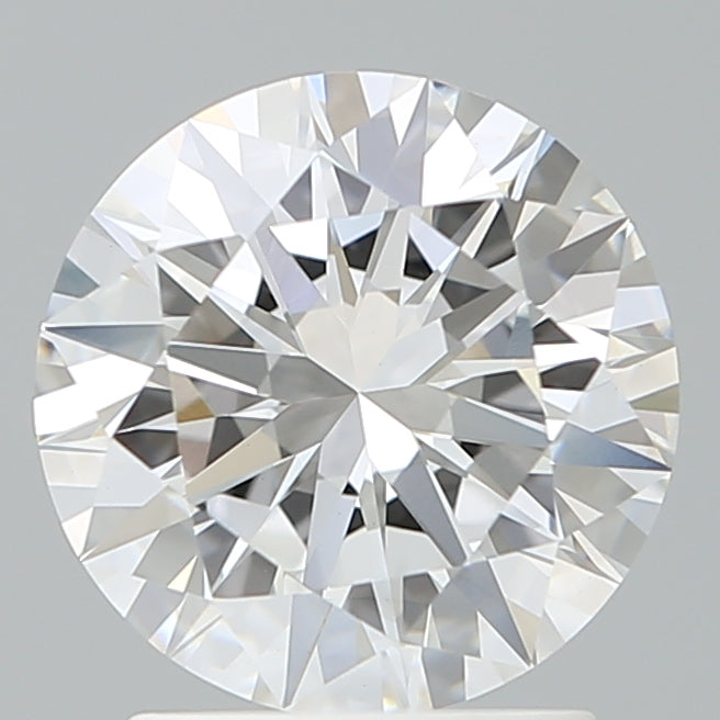 2.07 Carat Round Shaped, Excellent Cut, D Color, VVS2 Clarity, IGI Certified Lab Grown Diamond