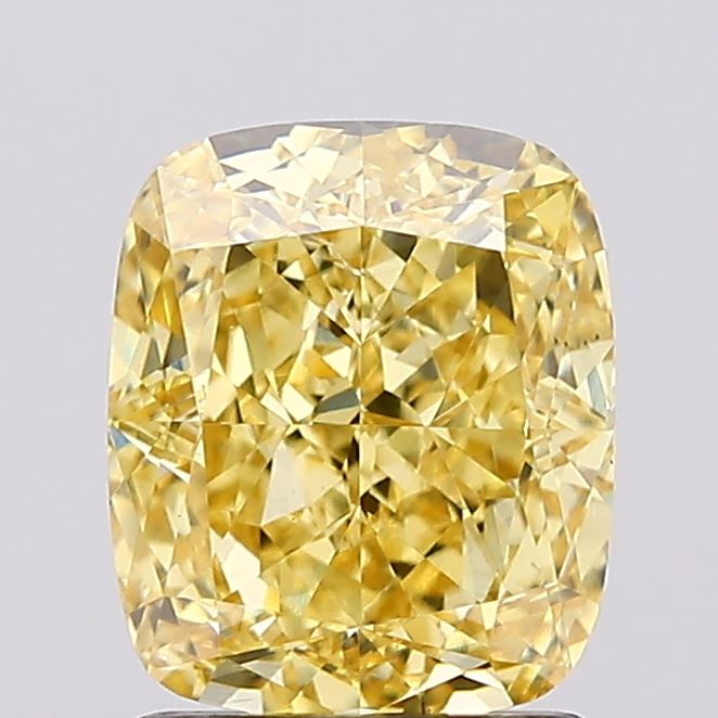 1.75 Carat Cushion Shaped, Ideal Cut, VS2 Clarity, IGI Certified Lab Grown Diamond