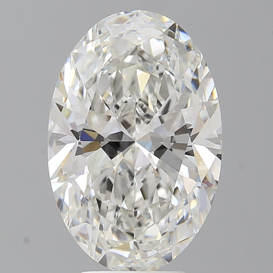 5.59 Carat Oval Shaped, Excellent Cut, F Color, VS1 Clarity, IGI Certified Lab Grown Diamond