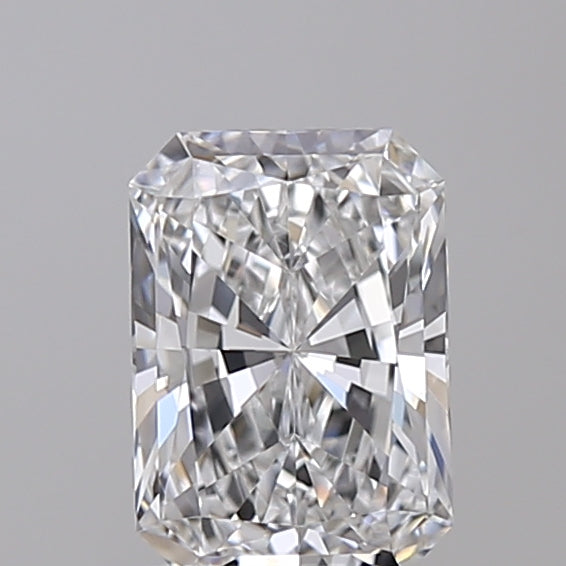 1.02 Carat Radiant Shaped, Ideal Cut, D Color, VVS2 Clarity, IGI Certified Lab Grown Diamond