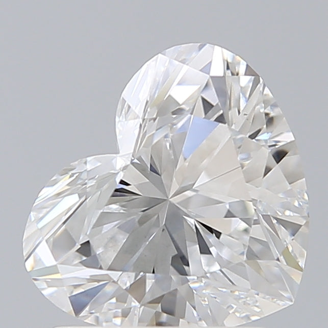 1.75 Carat Heart Shaped, Ideal Cut, E Color, VS2 Clarity, IGI Certified Lab Grown Diamond