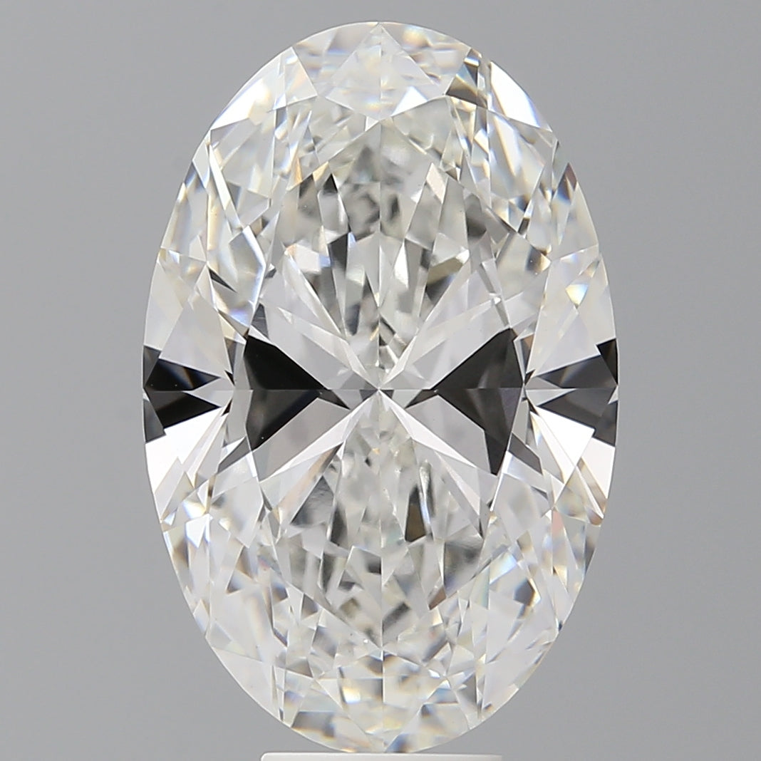 9.58 Carat Oval Shaped, Ideal Cut, E Color, VVS2 Clarity, IGI Certified Lab Grown Diamond