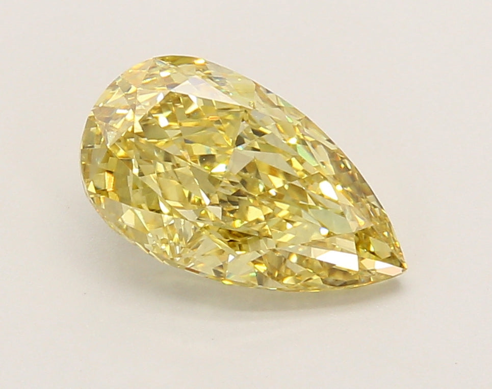 2.10 Carat Pear Shaped, Ideal Cut, VS1 Clarity, IGI Certified Lab Grown Diamond