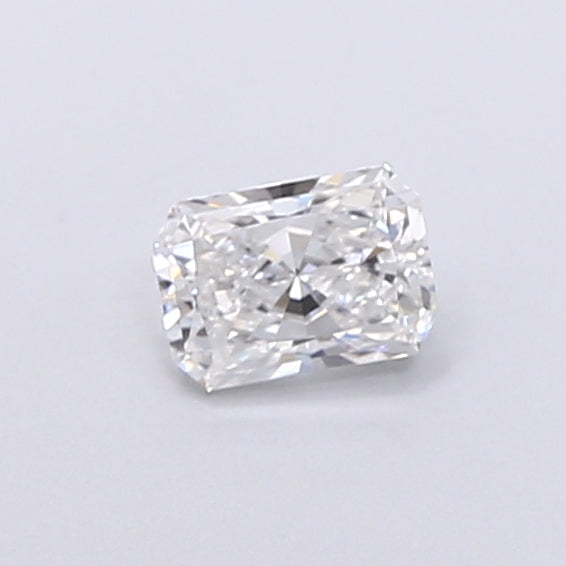 0.46 Carat Radiant Shaped, Very Good Cut, D Color, VVS1 Clarity, IGI Certified Lab Grown Diamond