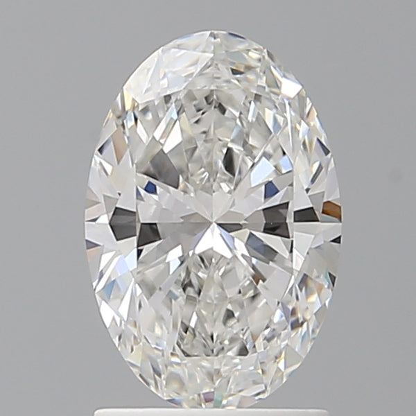 1.60 Carat Oval Shaped, Ideal Cut, F Color, VVS2 Clarity, IGI Certified Lab Grown Diamond
