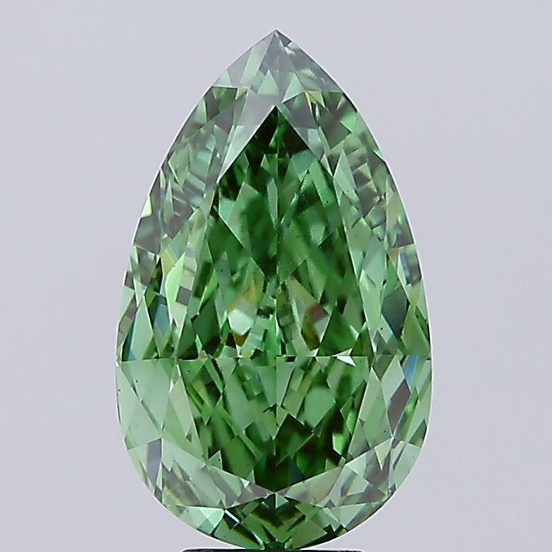 8.06 Carat Pear Shaped, Ideal Cut, VS1 Clarity, IGI Certified Lab Grown Diamond
