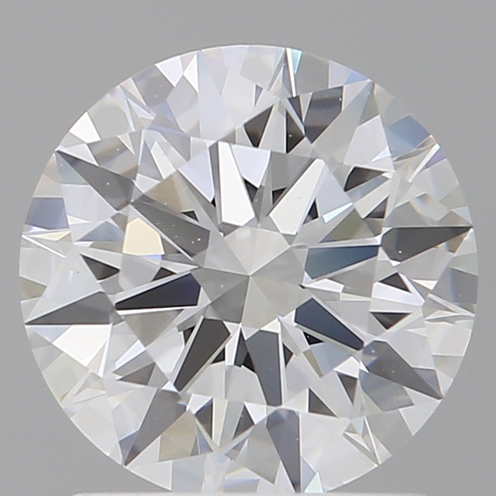 1.54 Carat Round Shaped, Ideal Cut, D Color, VVS2 Clarity, IGI Certified Lab Grown Diamond