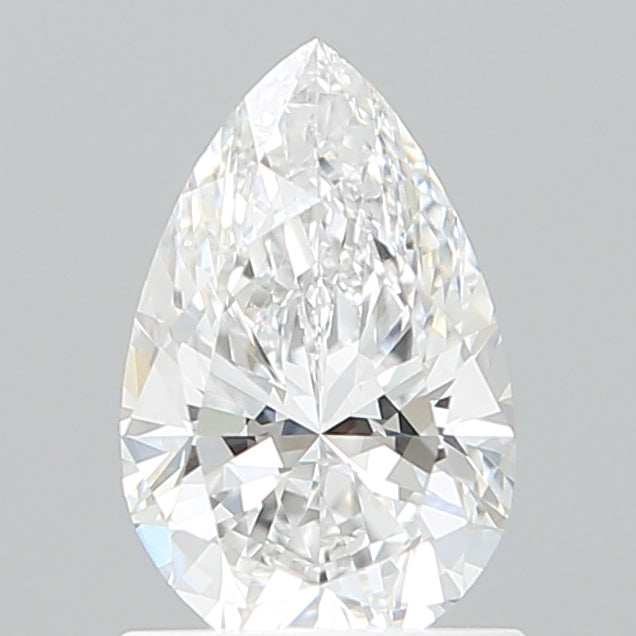 1.06 Carat Pear Shaped, Ideal Cut, D Color, VVS2 Clarity, IGI Certified Lab Grown Diamond