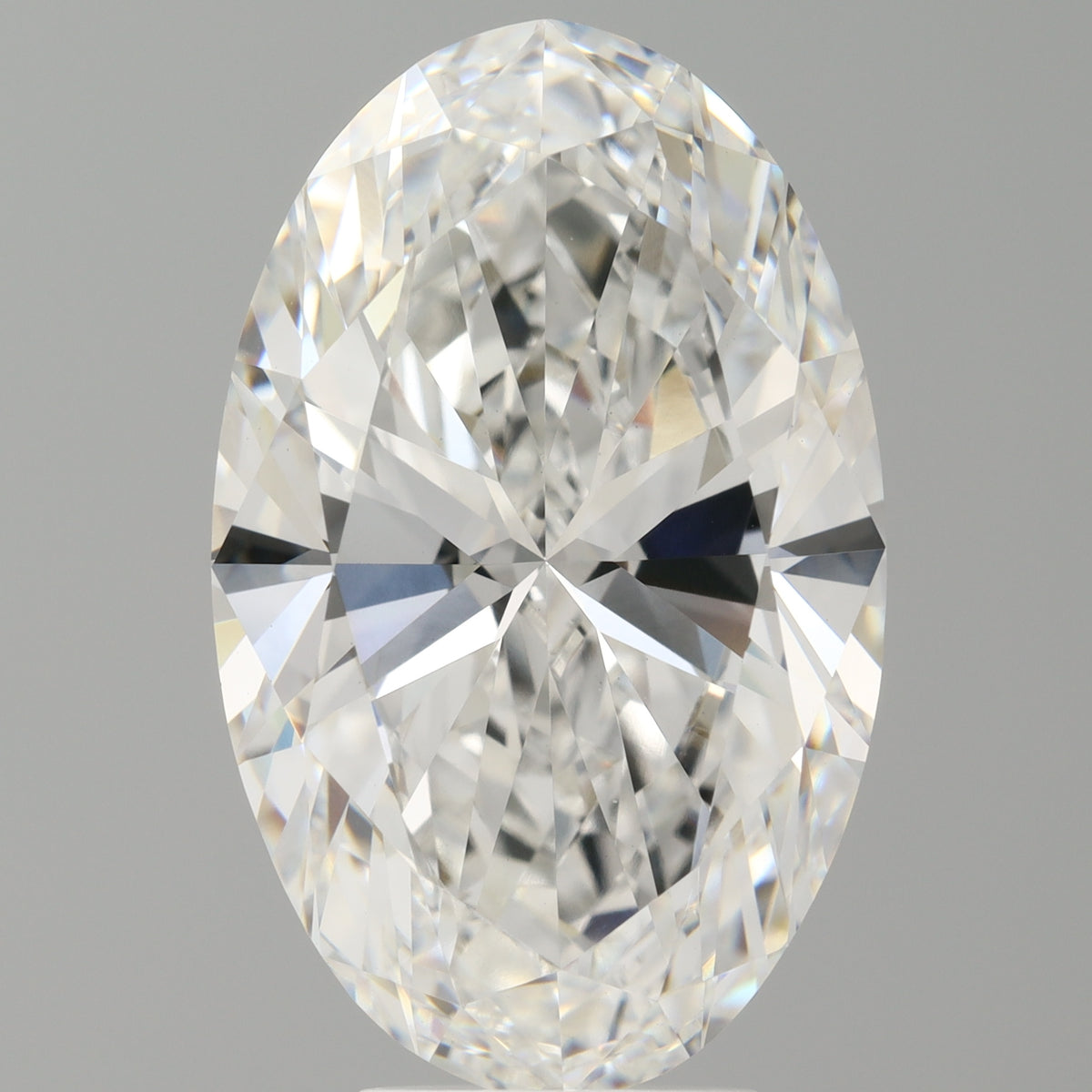 6.07 Carat Oval Shaped, Excellent Cut, E Color, VVS2 Clarity, IGI Certified Lab Grown Diamond