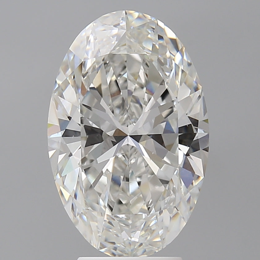 4.58 Carat Oval Shaped, Ideal Cut, F Color, VS1 Clarity, IGI Certified Lab Grown Diamond