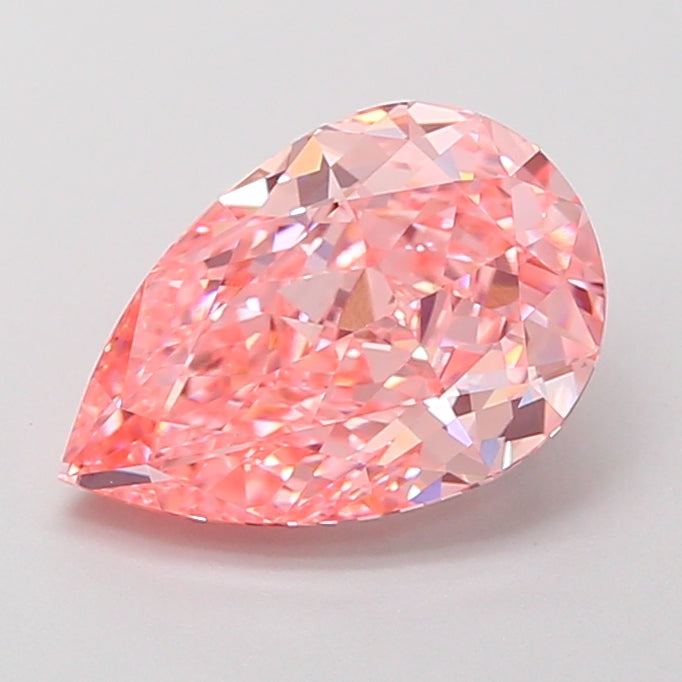 2.51 Carat Pear Shaped, Excellent Cut, VS1 Clarity, IGI Certified Lab Grown Diamond