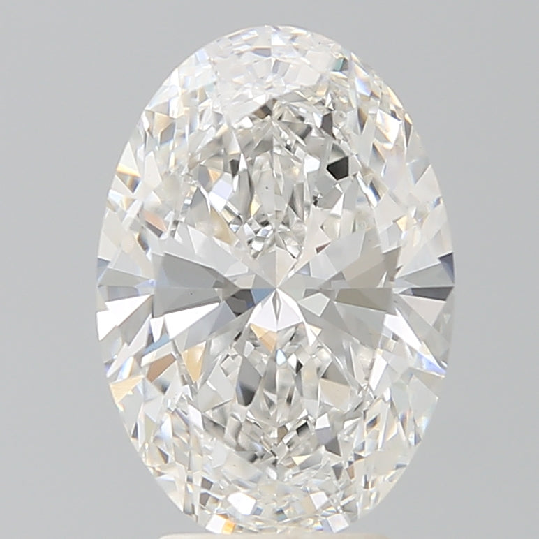 4.29 Carat Oval Shaped, Excellent Cut, F Color, VS1 Clarity, IGI Certified Lab Grown Diamond