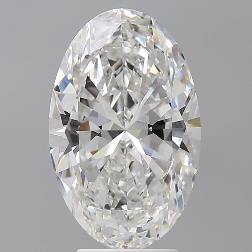 4.57 Carat Oval Shaped, Excellent Cut, E Color, VS1 Clarity, IGI Certified Lab Grown Diamond