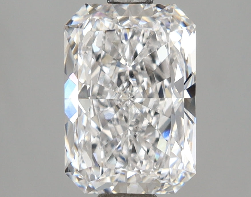 2.01 Carat Radiant Shaped, Ideal Cut, D Color, VS1 Clarity, IGI Certified Lab Grown Diamond