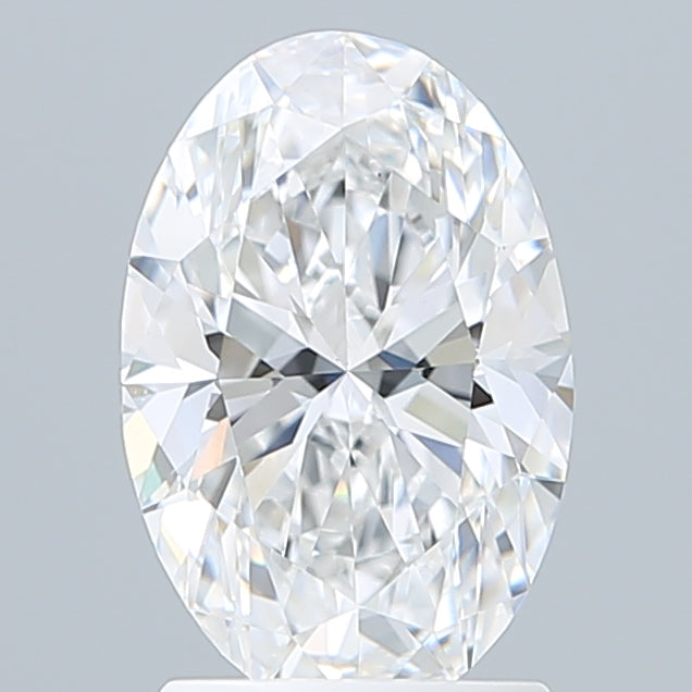 2.02 Carat Oval Shaped, Excellent Cut, D Color, VVS2 Clarity, IGI Certified Lab Grown Diamond