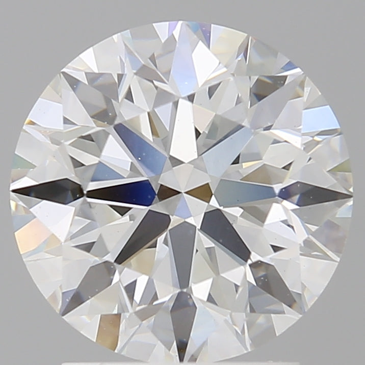 2.51 Carat Round Shaped, Excellent Cut, E Color, VVS2 Clarity, IGI Certified Lab Grown Diamond