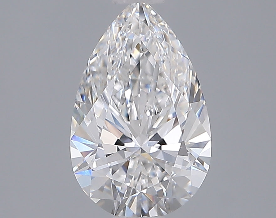 1.54 Carat Pear Shaped, Ideal Cut, E Color, VVS1 Clarity, IGI Certified Lab Grown Diamond