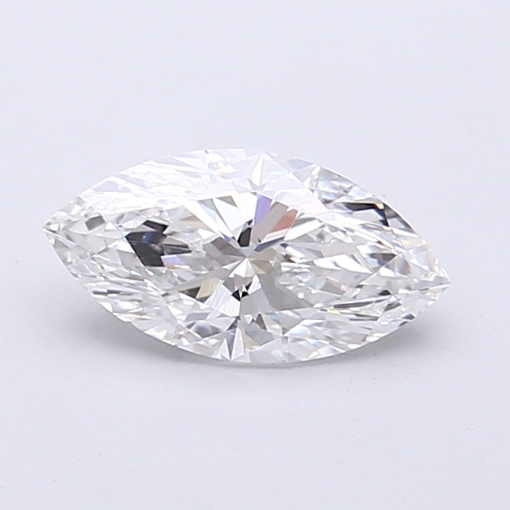 1.05 Carat Marquise Shaped, Very Good Cut, D Color, VVS2 Clarity, IGI Certified Lab Grown Diamond
