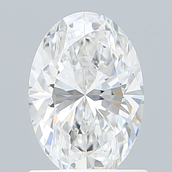 1.07 Carat Oval Shaped, Excellent Cut, D Color, VVS2 Clarity, IGI Certified Lab Grown Diamond