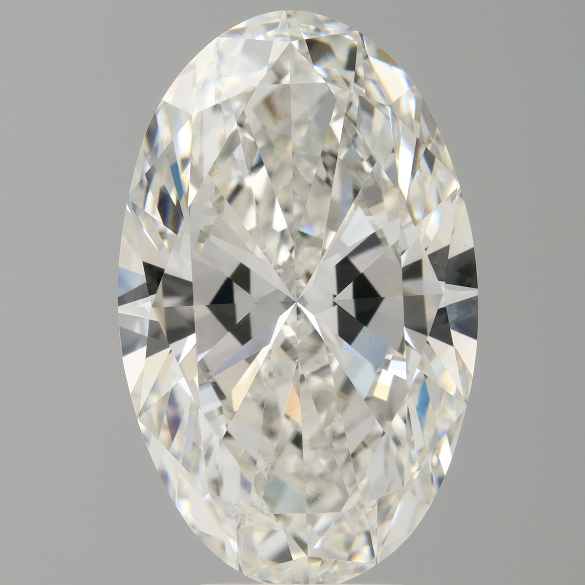 6.58 Carat Oval Shaped, Ideal Cut, F Color, VVS2 Clarity, IGI Certified Lab Grown Diamond