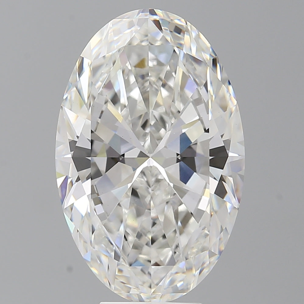 8.07 Carat Oval Shaped, Ideal Cut, F Color, VS1 Clarity, IGI Certified Lab Grown Diamond