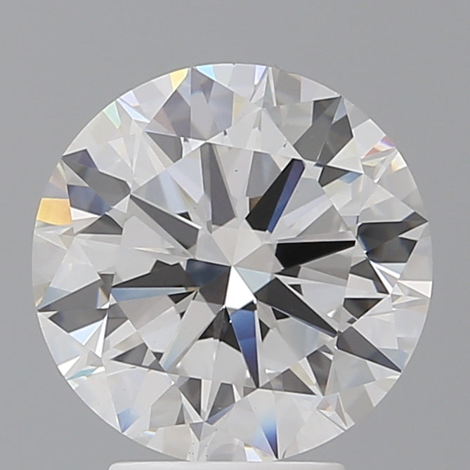 4.00 Carat Round Shaped, Excellent Cut, F Color, VS1 Clarity, IGI Certified Lab Grown Diamond
